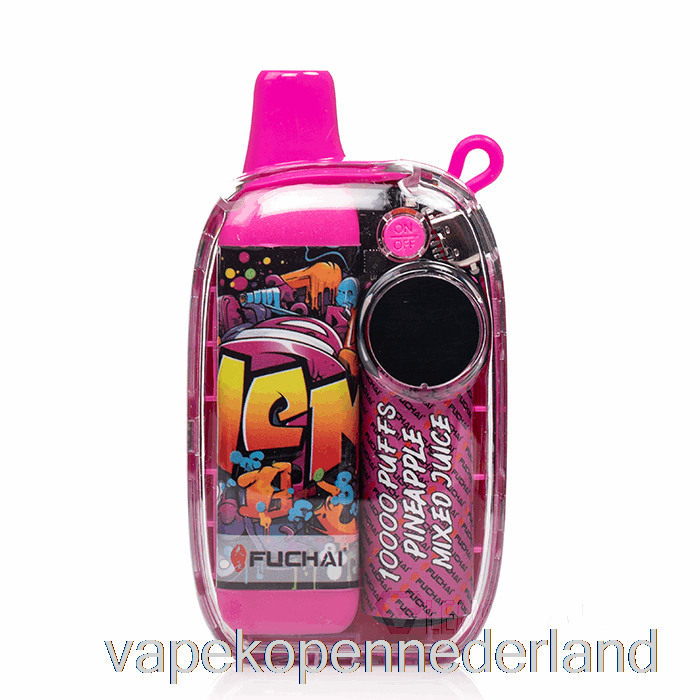 Vape Nederland Sigelei Fuchai 10000 Wegwerp Ananas Gemengd Sap